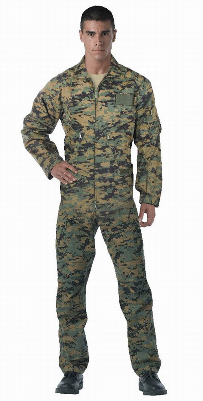 Комбинезон ROTHCO Мод. FLIGHT (Woodland Digital Camo) — брюки и шорты для охоты, рыбалки и туризма | KORGAN.KZ