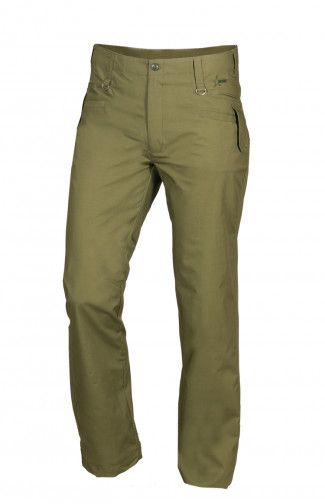 Брюки тактические ОКРУГ "Сафари" (тк. сорочка)(олива — брюки и шорты для охоты, рыбалки и туризма | KORGAN.KZ