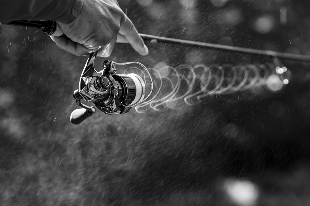 Катушки с передним фрикционом