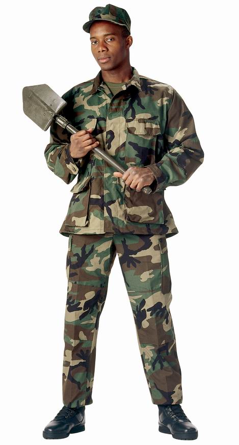 Штаны ROTHCO Мод. ULTRA FORCE B.D.U. Rip-Stop (Woodland Camo) — брюки и шорты для охоты, рыбалки и туризма | KORGAN.KZ